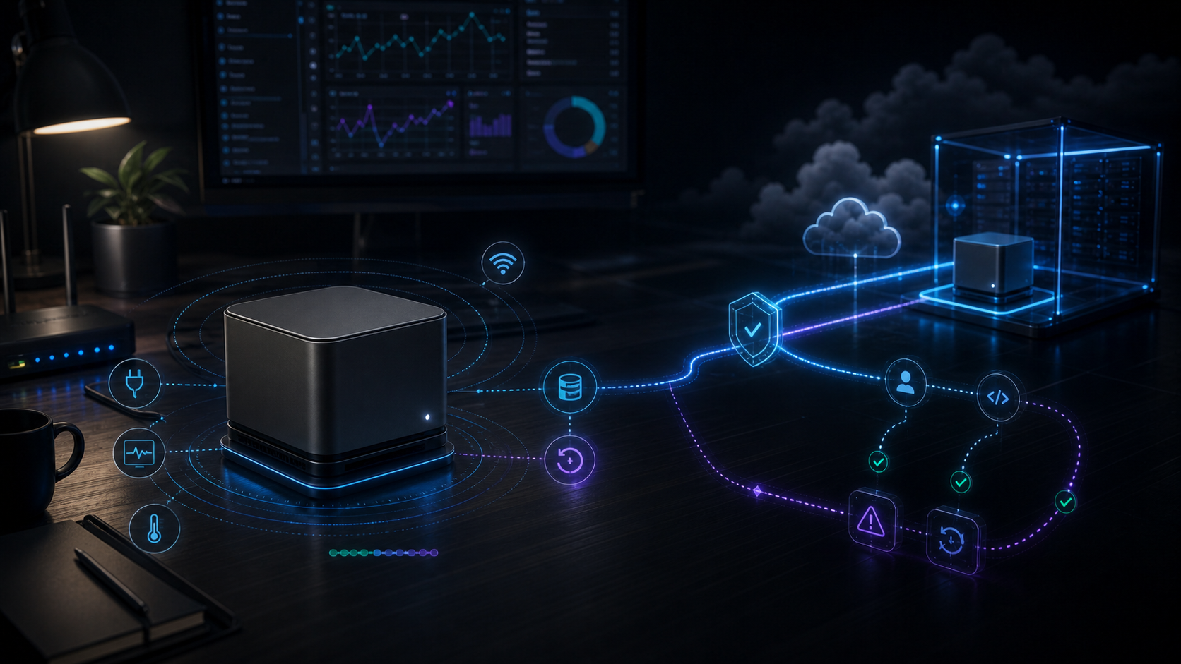 Mac mini home server dashboard for AI agents with SSH, VNC, backups, and hosted Mac comparison